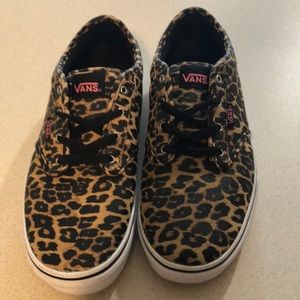 Women’s Leopard Print Authentic Vans